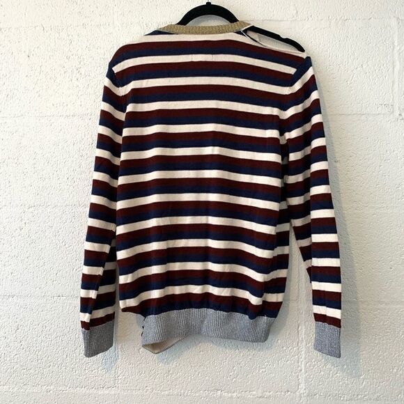 NWT Chaser Metallic Destroyed Sweater - Picture 5 of 5